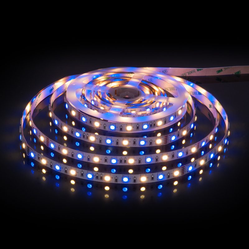Светодиодная лента Elektrostandard 24V 14,4W 60Led 5050+5050 IP20 MIX RGB/теплый белый, 5м 4690389172250 Светодиодная лента Elektrostandard 24V 14,4W 60Led 5050+5050 IP20 MIX RGB/теплый белый, 5м 4690389172250