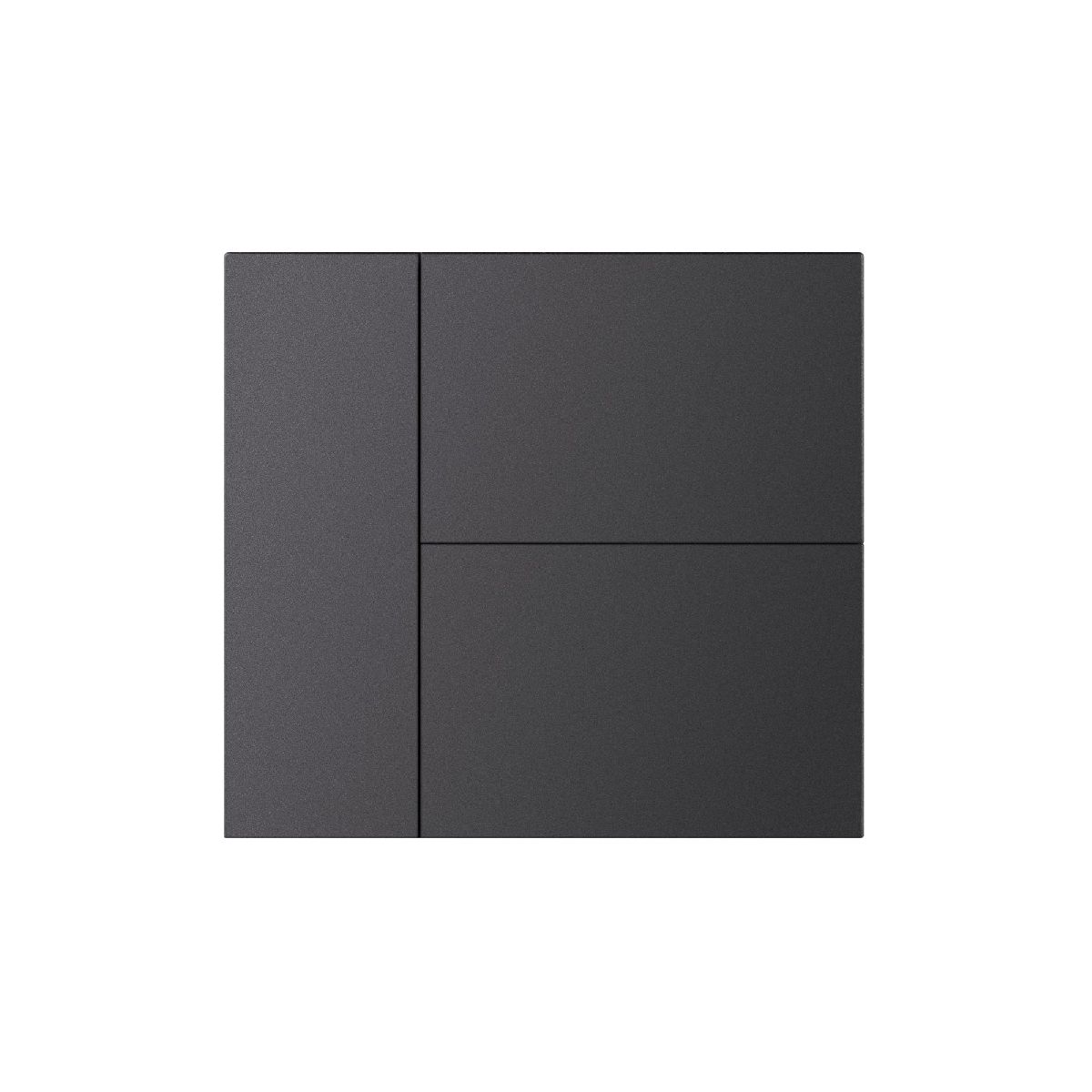 Накладка панели Arlight KNX-23-3G-SUF Dark Grey (Backlightless) 052877 Накладка панели Arlight KNX-23-3G-SUF Dark Grey (Backlightless) 052877