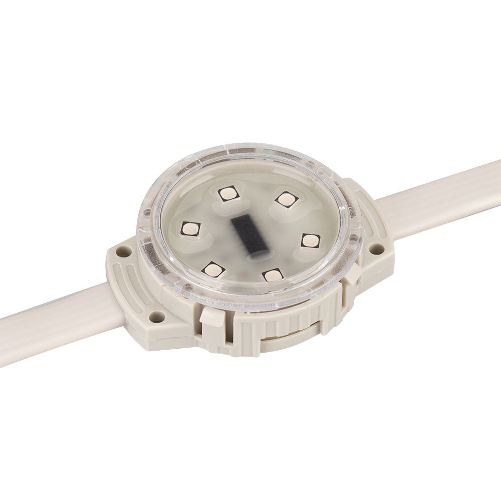 Модуль управляемый Arlight SOLEX-DMX-3535-6-24V RGB 120deg (D40x16mm, 1.5W, IP67) 028882 Модуль управляемый Arlight SOLEX-DMX-3535-6-24V RGB 120deg (D40x16mm, 1.5W, IP67) 028882