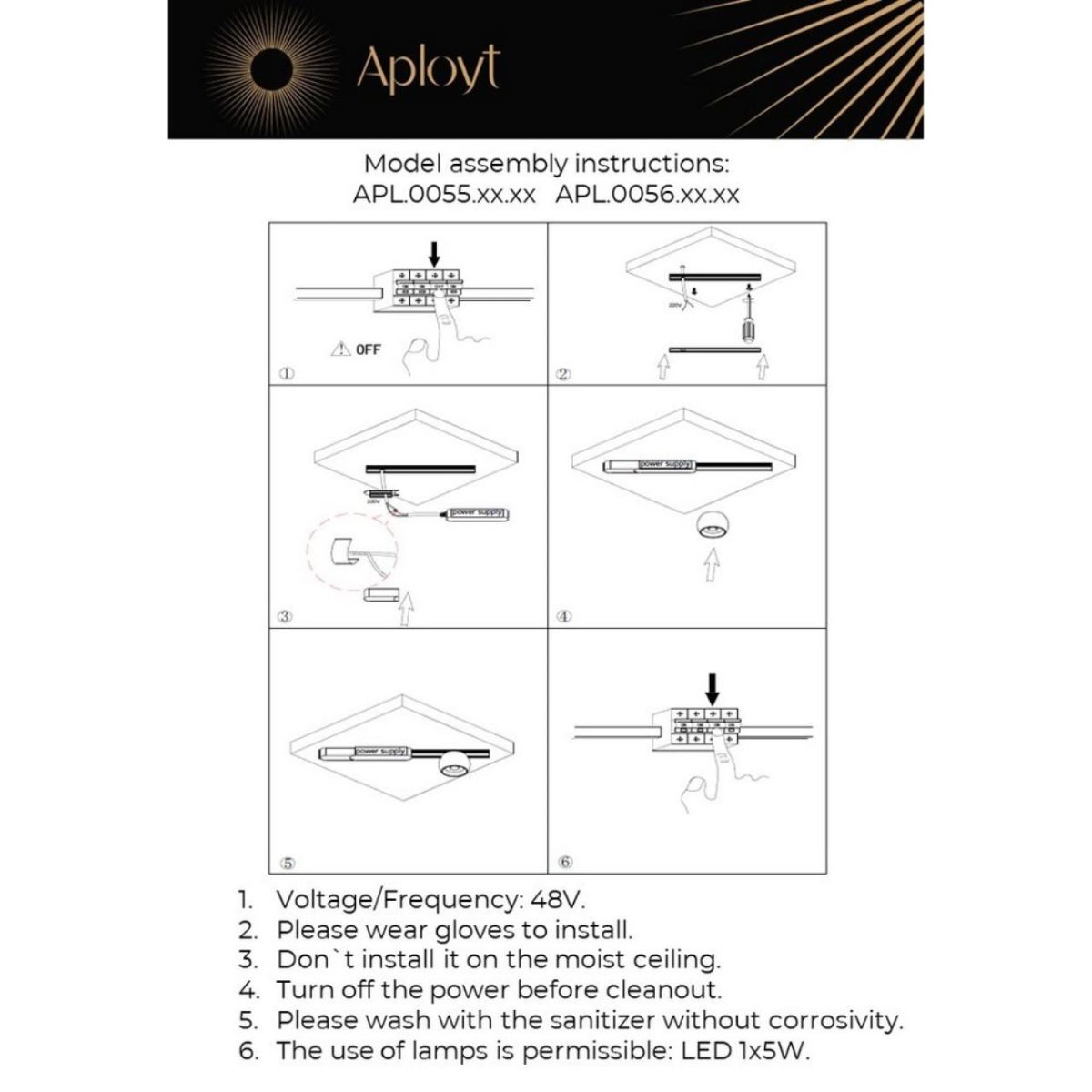 Накладной светильник Aployt Mari APL.0056.09.05 Накладной светильник Aployt Mari APL.0056.09.05