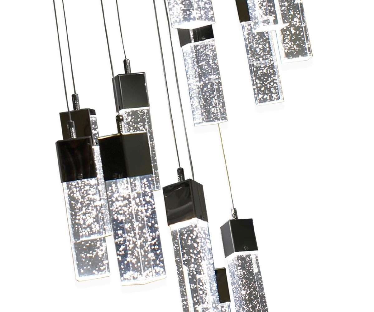 Каскадная люстра Kink Light Аква 08510-15A,02(4000K) Каскадная люстра Kink Light Аква 08510-15A,02(4000K)