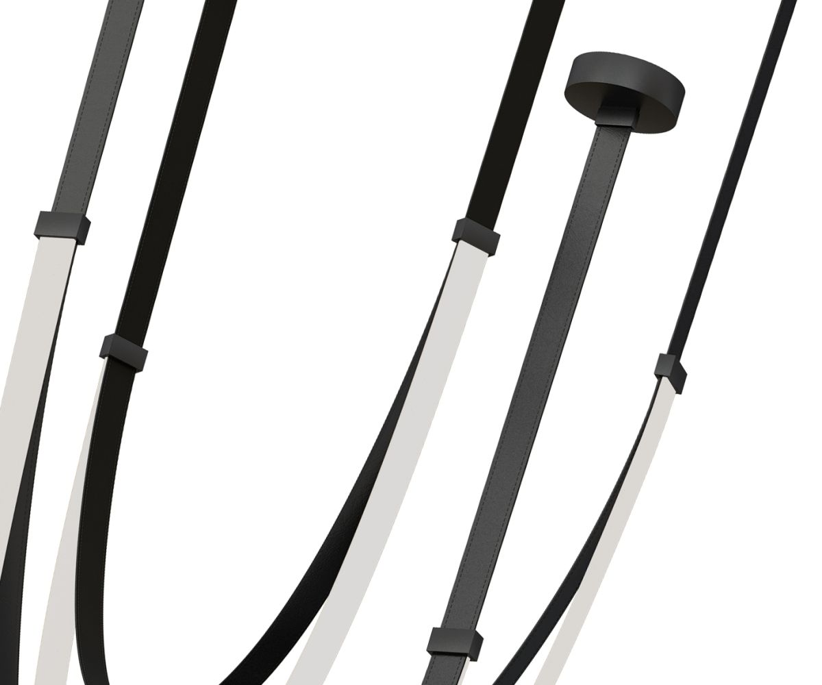 Подвесная люстра Kink Light Лирд 07689A-150+180+210,19 Подвесная люстра Kink Light Лирд 07689A-150+180+210,19