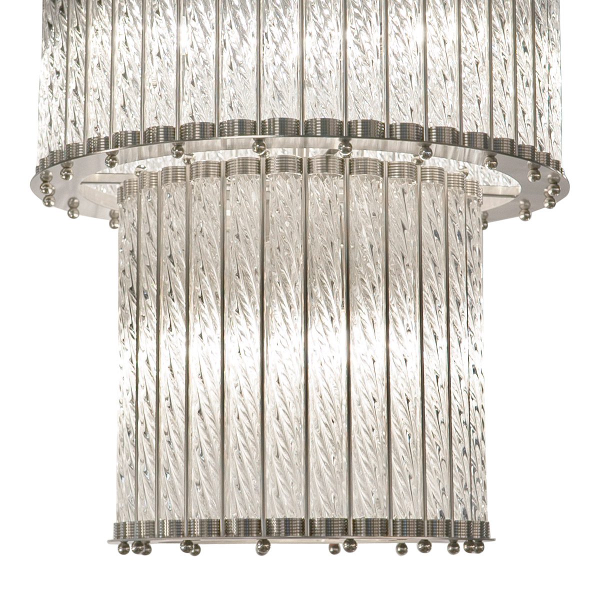 Подвесная люстра Delight Collection Tiziano KG0907P-6 nickel Подвесная люстра Delight Collection Tiziano KG0907P-6 nickel