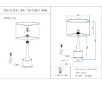Настольная лампа Kink Light Хайли 07705-T,16-20(16)