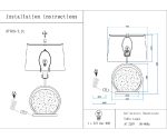 Настольная лампа Kink Light Элин 07709-T,01-20(01)