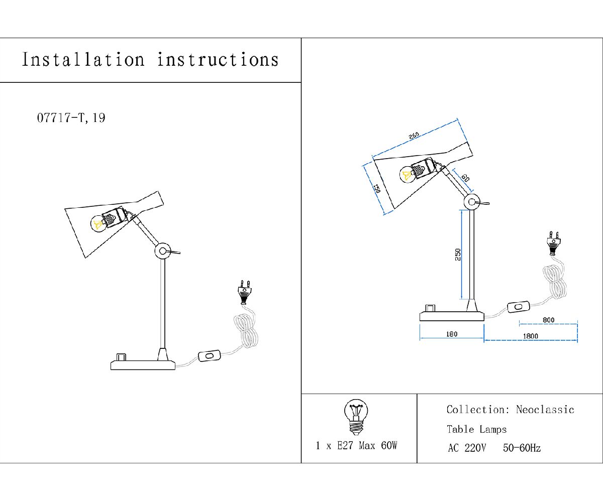 Настольная лампа Kink Light Камила 07717-T,19 Настольная лампа Kink Light Камила 07717-T,19
