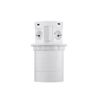 Блок розеток 107J (4 секции, 2 USB и 2 HDMI) Mebax 00-00001170