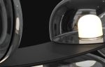 Подвесной светодиодный светильник Crystal Lux Bosque SP7 L3000 Black/Transparent