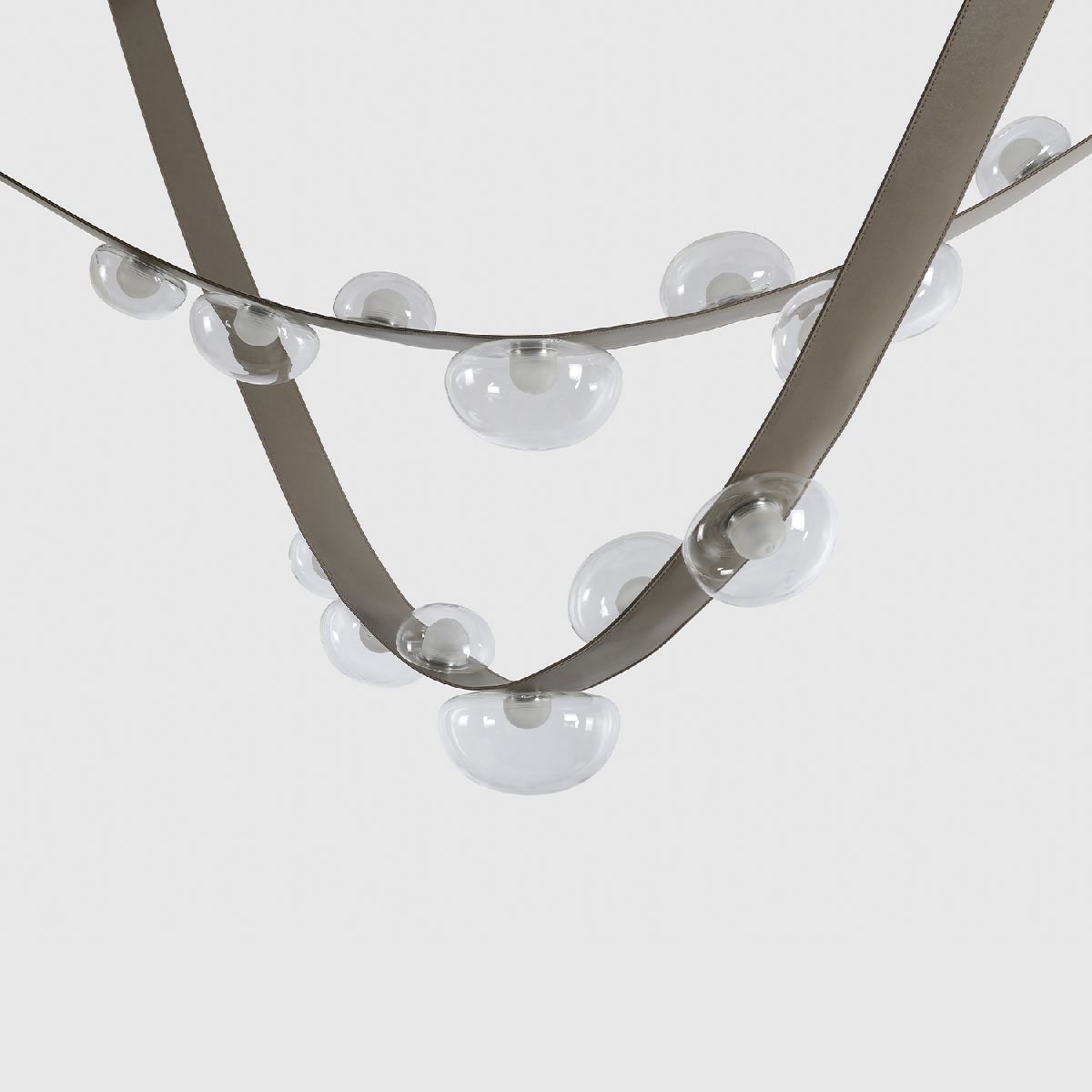 Подвесная люстра Crystal Lux BOSQUE SP7 L3000 GREY/TRANSPARENT Подвесная люстра Crystal Lux BOSQUE SP7 L3000 GREY/TRANSPARENT