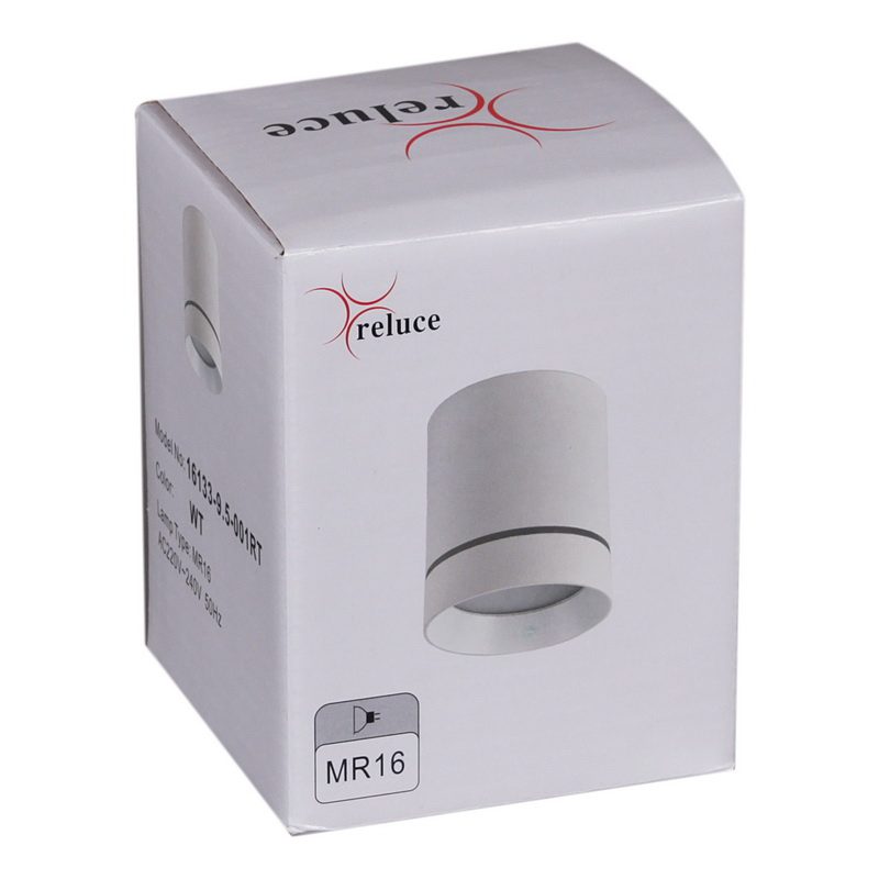Накладной светильник Reluce 16133-9.5-001RT MR16 WT Накладной светильник Reluce 16133-9.5-001RT MR16 WT