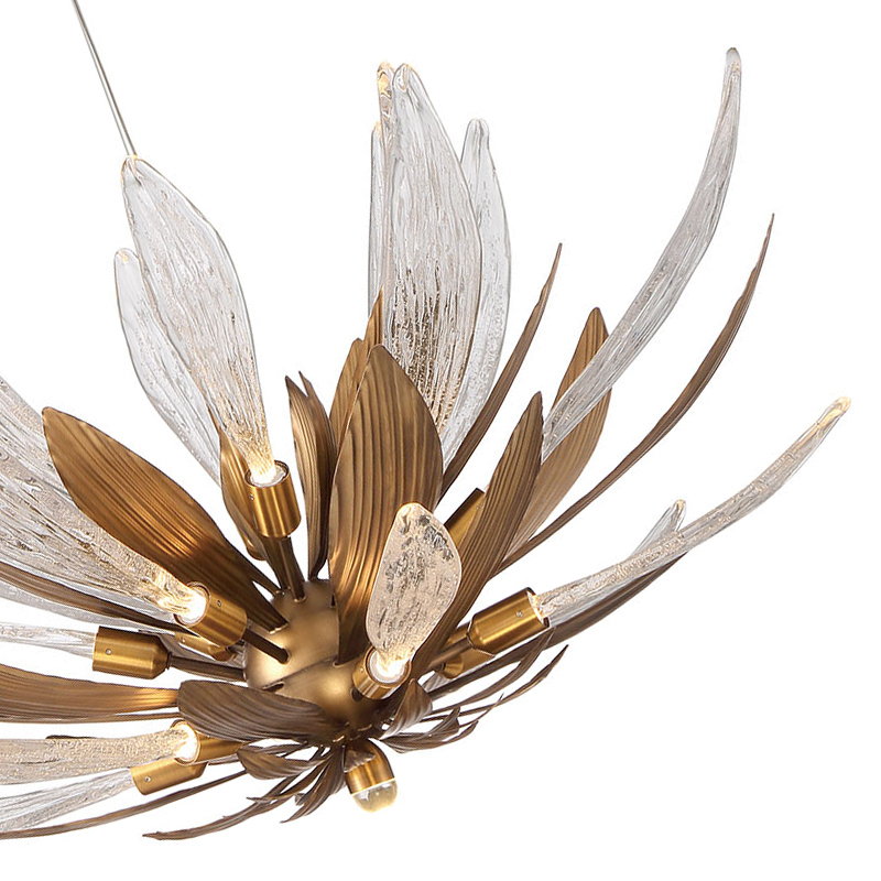 Подвесная люстра Delight Collection RP168416-19 bronze/clear Подвесная люстра Delight Collection RP168416-19 bronze/clear