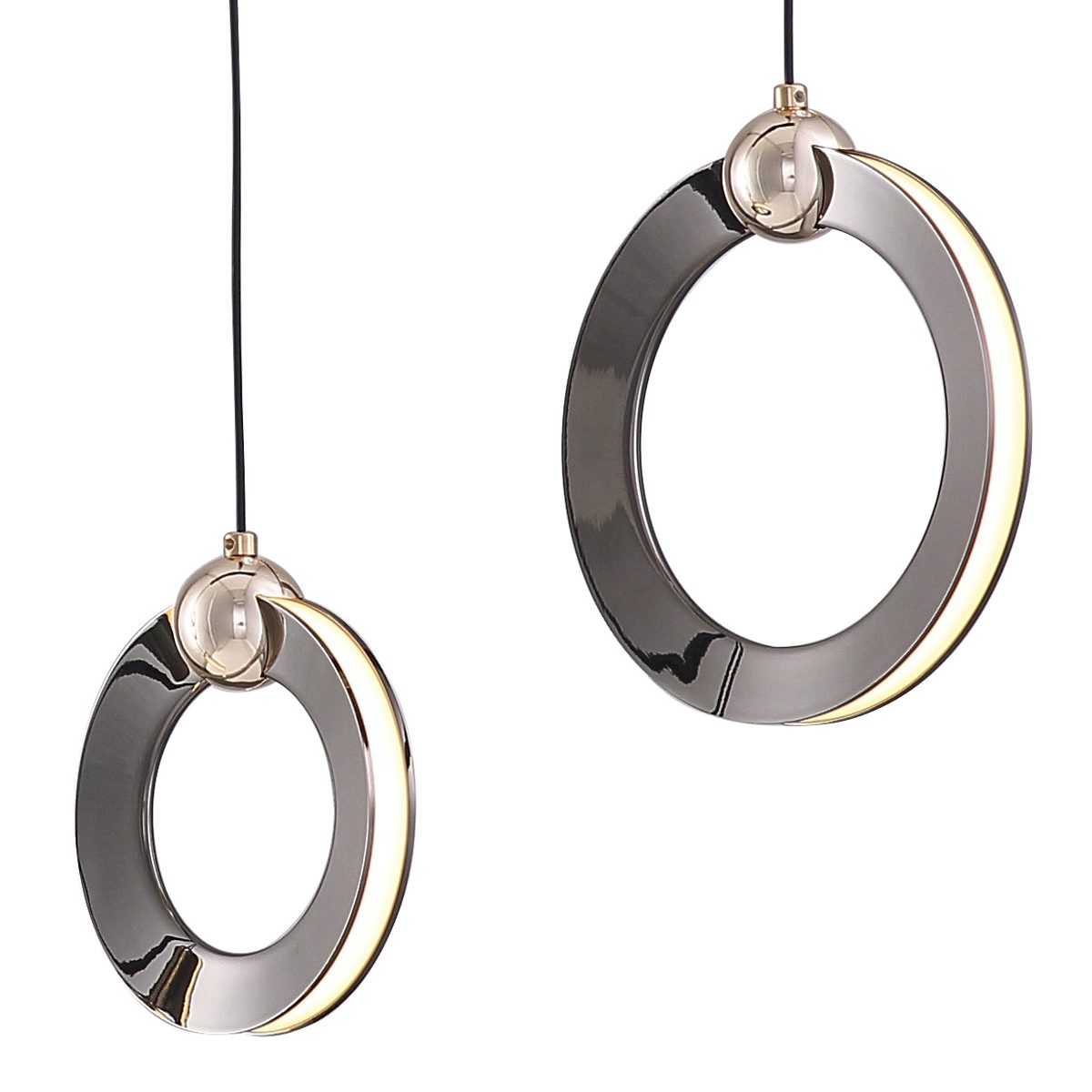 Подвесной светильник Delight Collection P0675 P0675-5B pearl black Подвесной светильник Delight Collection P0675 P0675-5B pearl black