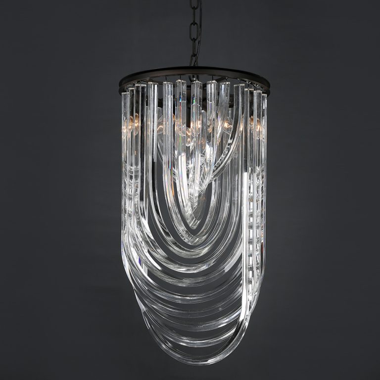 Подвесной светильник Delight Collection Murano Glass KR0116P-3 black