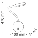 Бра Maytoni Stem C035WL-L3CH3K
