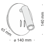 Светодиодный спот Maytoni Ios 176 C176-WL-01-6W-B