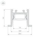 Профиль Arlight Comfort 031768