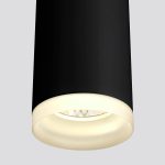 Подвесной светодиодный светильник Elektrostandard DLR035 12W 4200K черный матовый 4690389135811