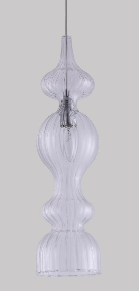 Подвесной светильник Crystal Lux Iris SP1 A Transparent Подвесной светильник Crystal Lux Iris SP1 A Transparent