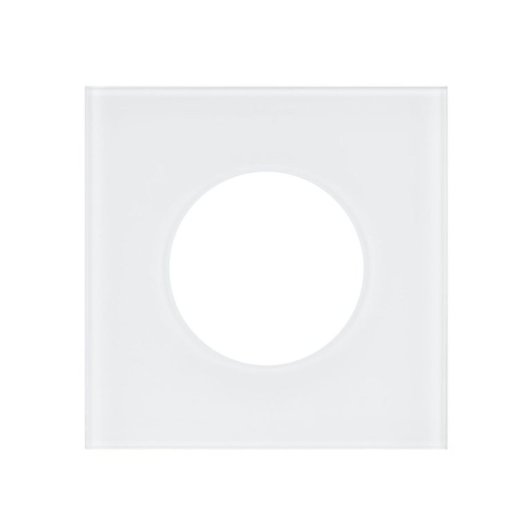 Рамка стеклянная на 1 пост Arlight FRM-GLARE-GC-1-WH 043832