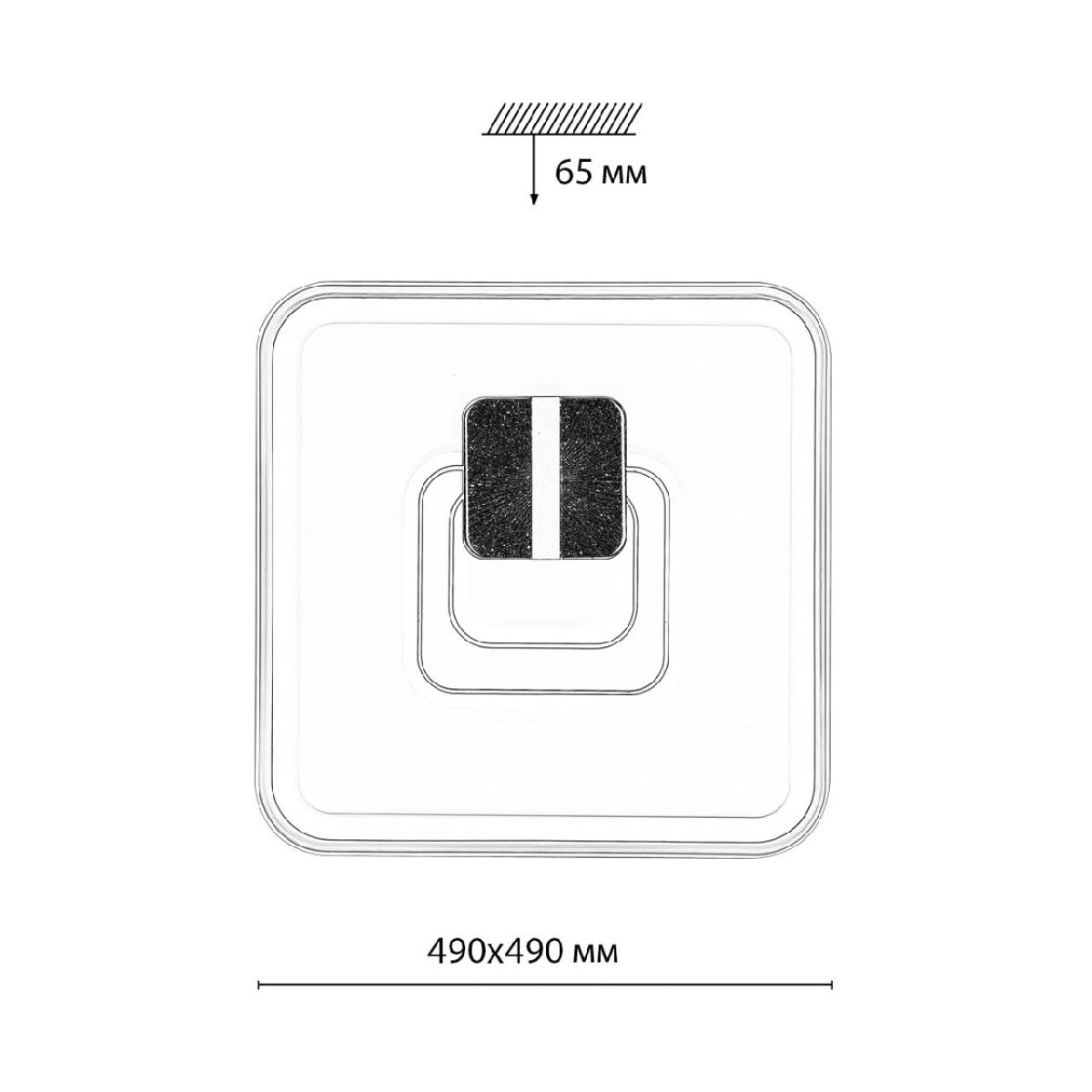 Потолочный светильник Sonex Gemini 7786/85L Потолочный светильник Sonex Gemini 7786/85L