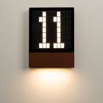 Уличный настенный светильник Arlight LGD-Sign-Wall-S150x200-3W Warm3000 030022
