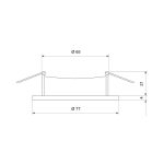 Встраиваемый светильник Elektrostandard 110 MR16 черный 4690389168673