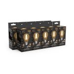 Лампа светодиодная филаментная Gauss E27 22W 2700K прозрачная 102902122