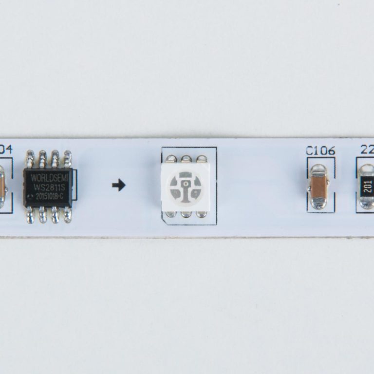 Светодиодная лента Elektrostandard 12V 7,2W 30Led 5050 IP20 RGB, 5м 4690389040160