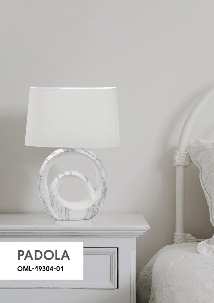 Настольная лампа Omnilux Padola OML-19304-01 Настольная лампа Omnilux Padola OML-19304-01