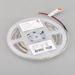Светодиодная лента Arlight RT-A160-5mm 24V Warm3500 (9.6 W/m, IP20, 2835, 5m) 037807