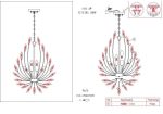 Подвесная люстра Favourite Feerie 1932-5P