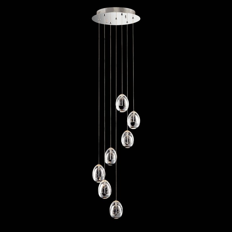 Подвесная люстра DeLight Collection Terrene MD13003023-7A chrome