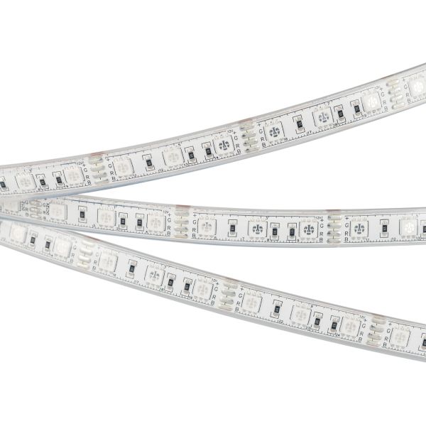 Светодиодная лента герметичная Arlight RTW-PU-B60-12.5mm 12V RGB (14.4 W/m, IP68, 5060, 5m) 029599(2) Светодиодная лента герметичная Arlight RTW-PU-B60-12.5mm 12V RGB (14.4 W/m, IP68, 5060, 5m) 029599(2)