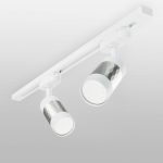 Трековый светильник Elektrostandard Mizar GU10 Белый/серебро (MRL 1007) однофазный 4690389148033