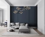 Подвесной светильник Delight Collection Art Deco Bubble 8828P/L black/clear