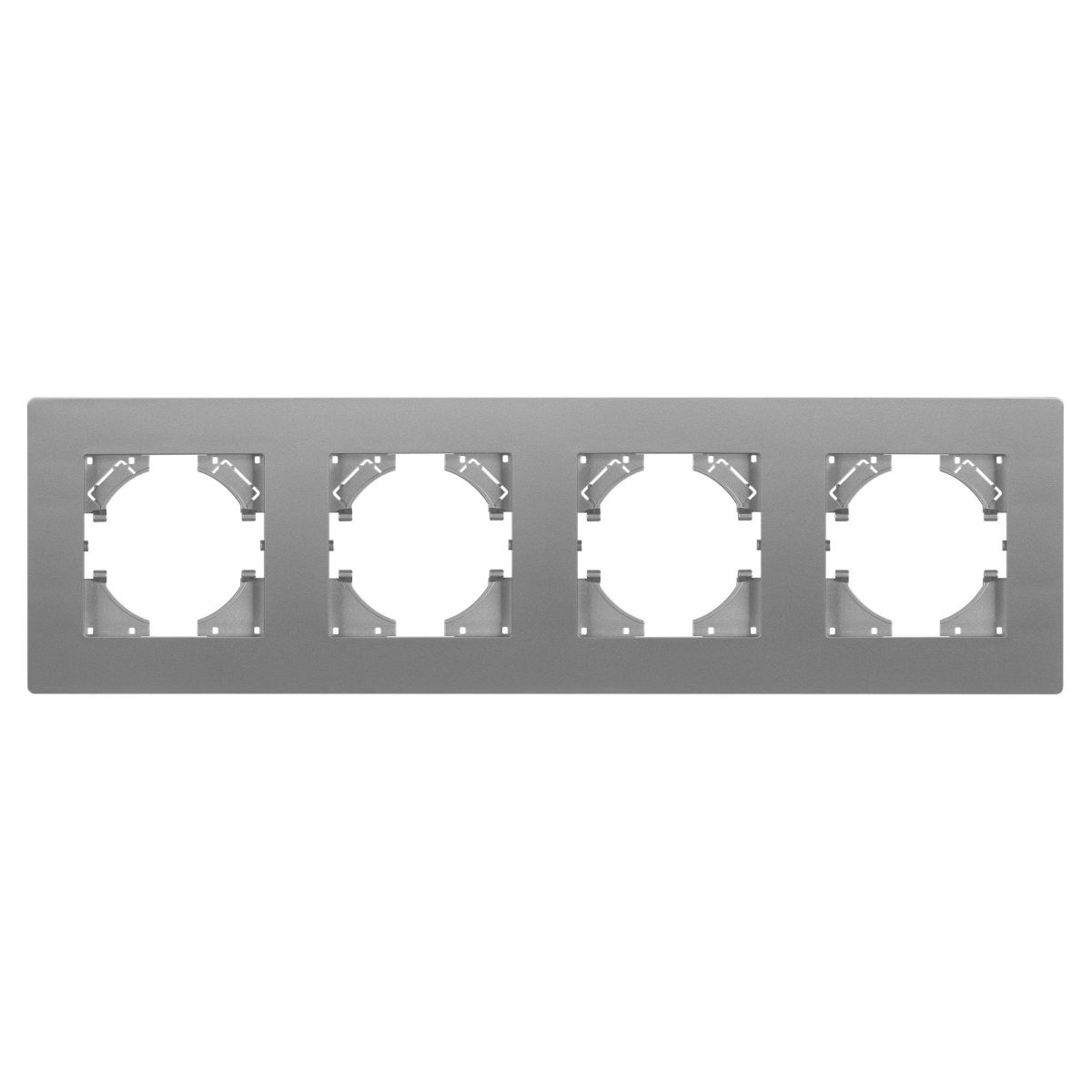 Рамка на 4 поста пластиковая Arlight FRM-PERIO-PL-4-GR 049760 Рамка на 4 поста пластиковая Arlight FRM-PERIO-PL-4-GR 049760