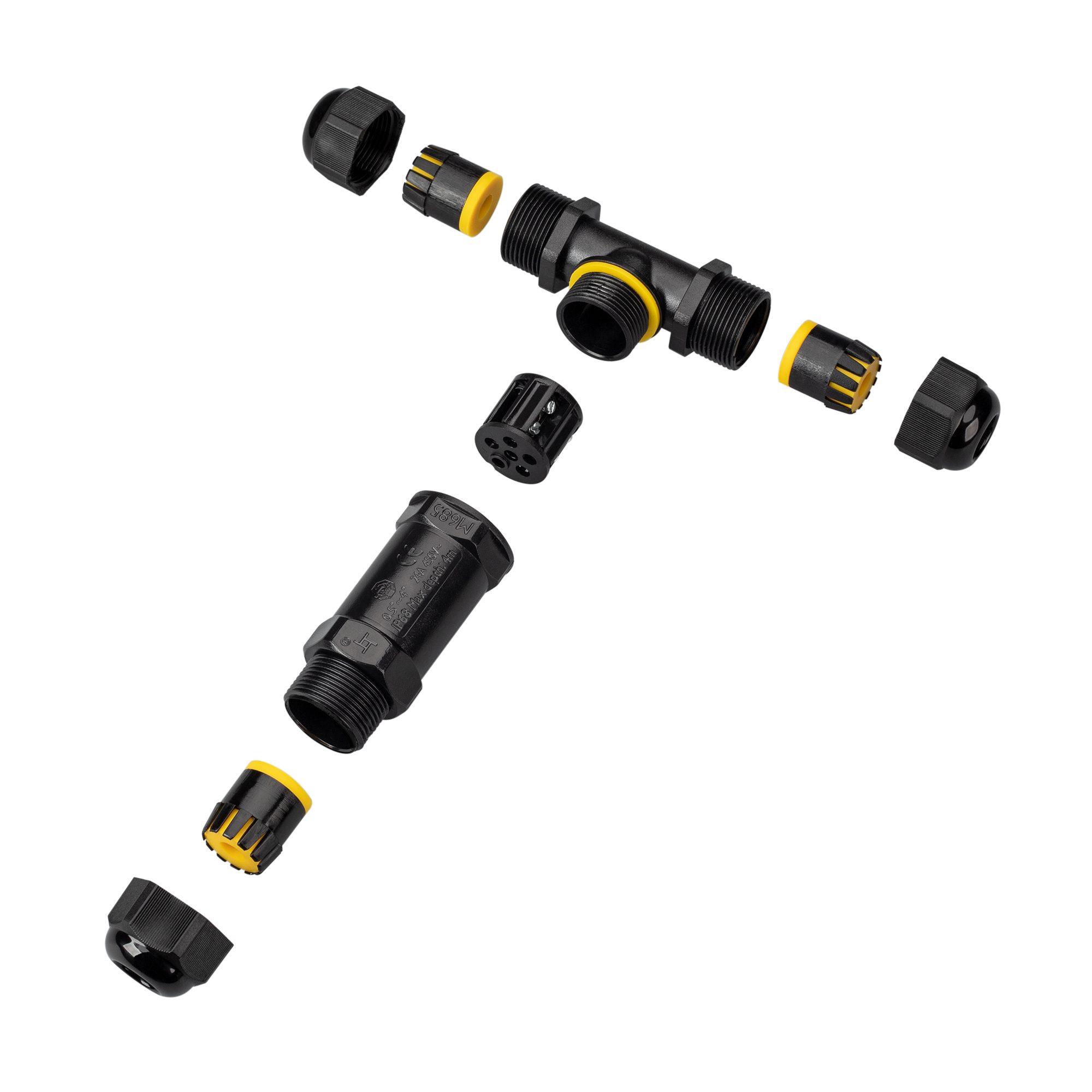 Коннектор Arlight NEO-GERM-5pin-T-WTW (4-8mm) 030760 Коннектор Arlight NEO-GERM-5pin-T-WTW (4-8mm) 030760