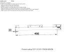Трековый магнитный светильник Crystal Lux Space CLT 0.33 001 12W BL M3000K