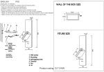 Настенный светильник Crystal Lux CLT 216W WH