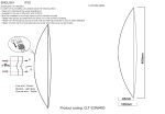 Настенный светильник Crystal Lux CLT 029W400 WH