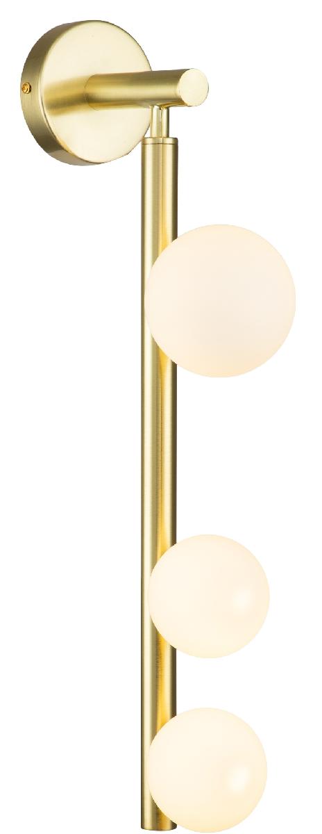 Настенный светильник Indigo Flusso 11025/3W Gold V000229 Настенный светильник Indigo Flusso 11025/3W Gold V000229