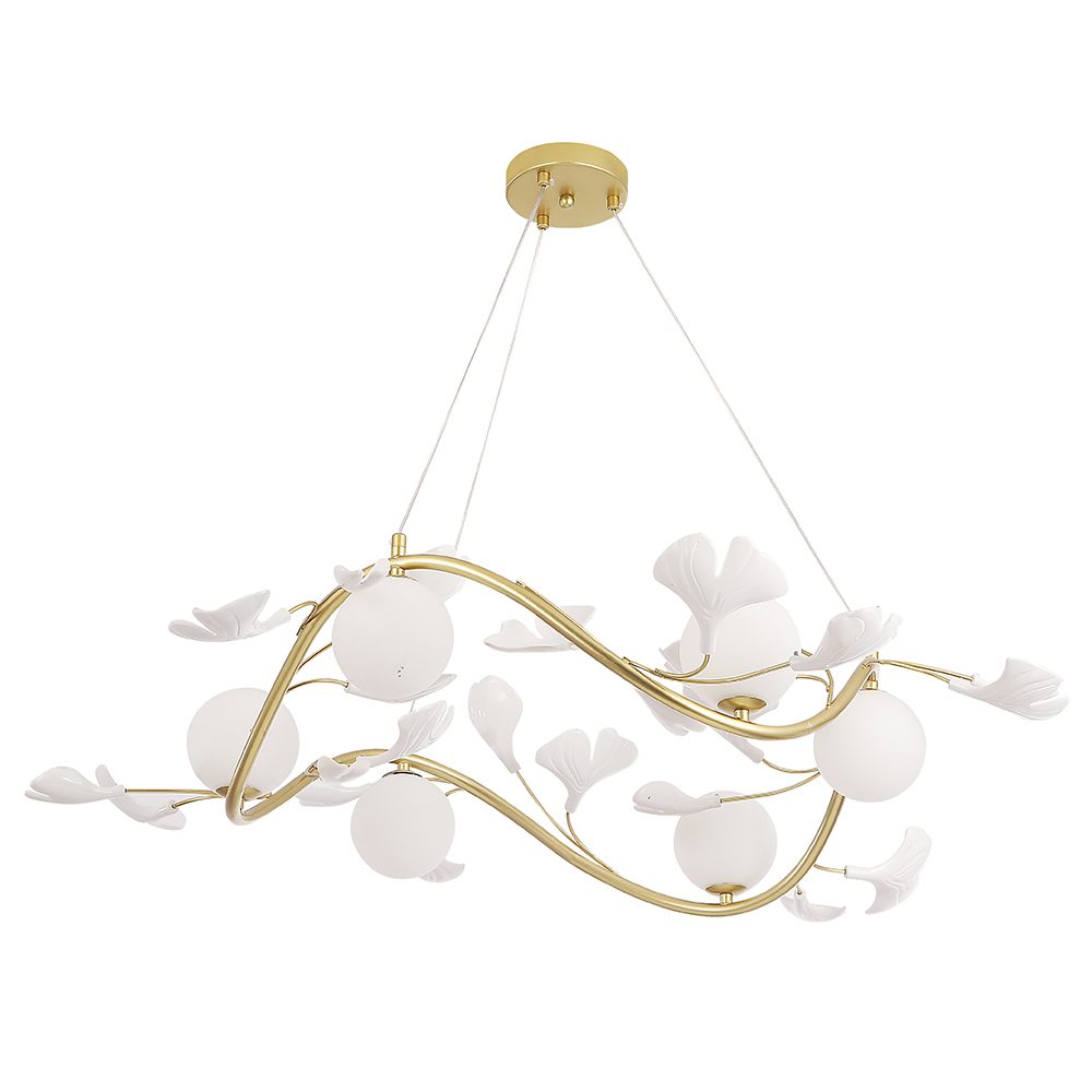 Подвесная люстра Crystal Lux COLIBRI SP6 GOLD Подвесная люстра Crystal Lux COLIBRI SP6 GOLD