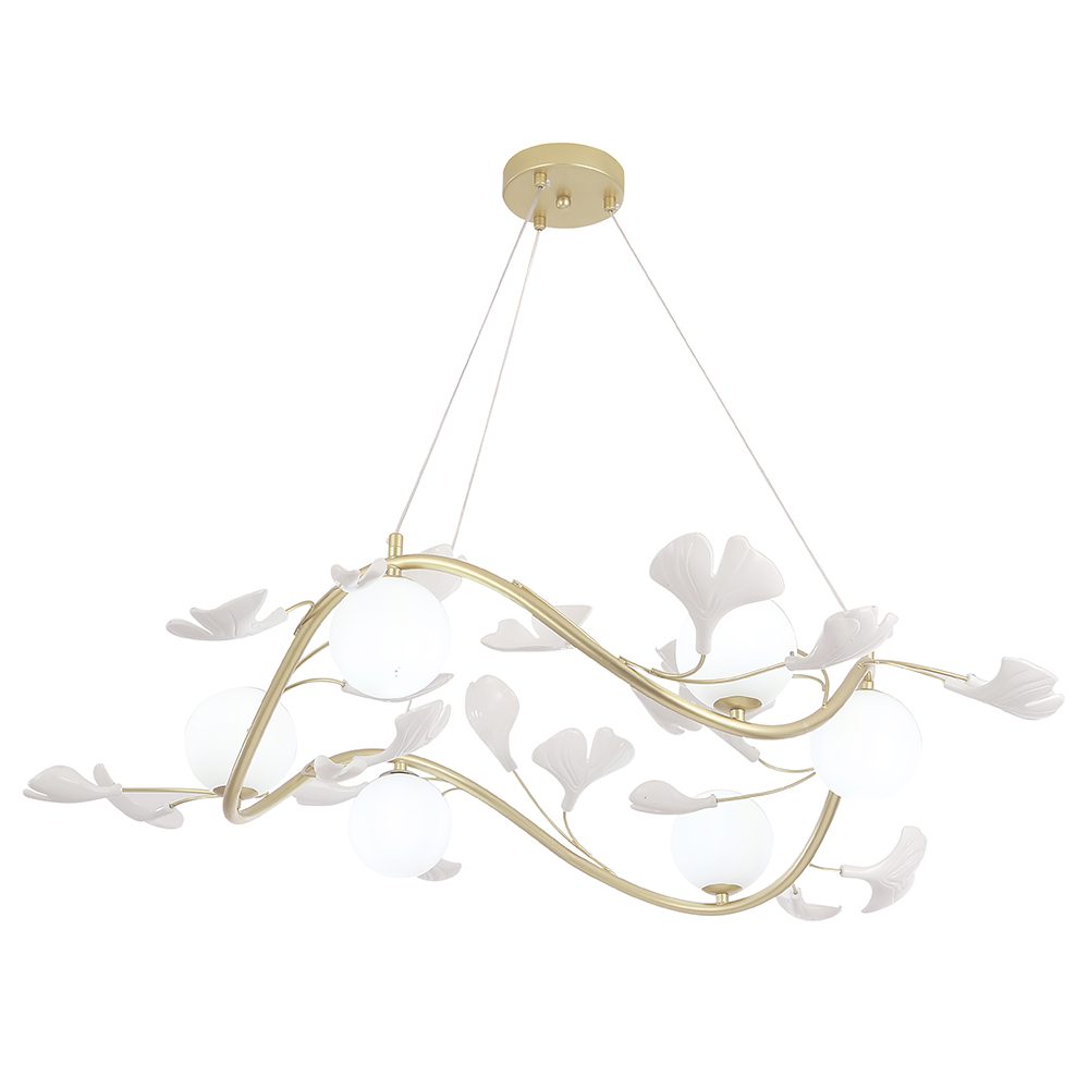 Подвесная люстра Crystal Lux COLIBRI SP6 GOLD Подвесная люстра Crystal Lux COLIBRI SP6 GOLD