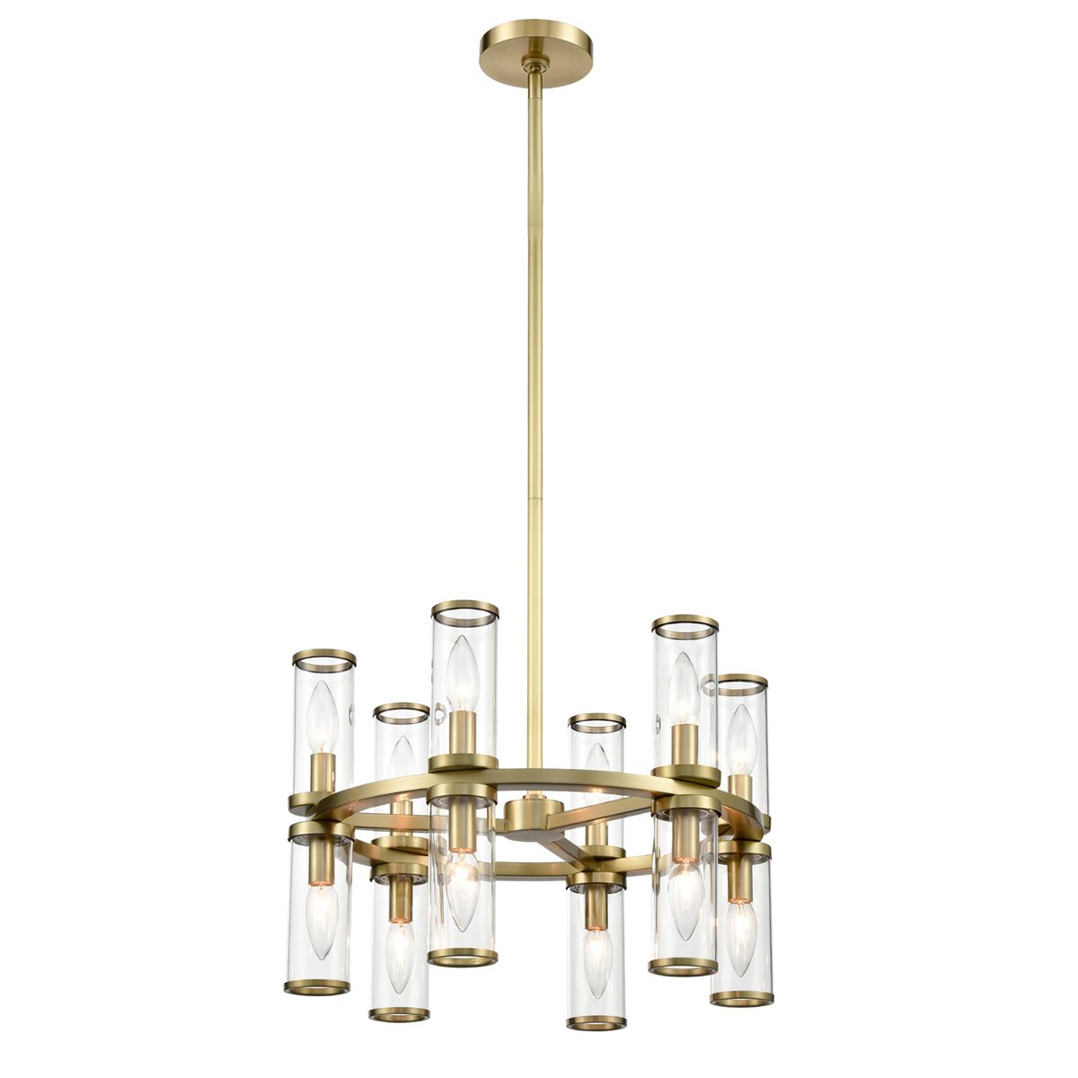Люстра на штанге Delight Collection MD2061-12B br.brass Люстра на штанге Delight Collection MD2061-12B br.brass