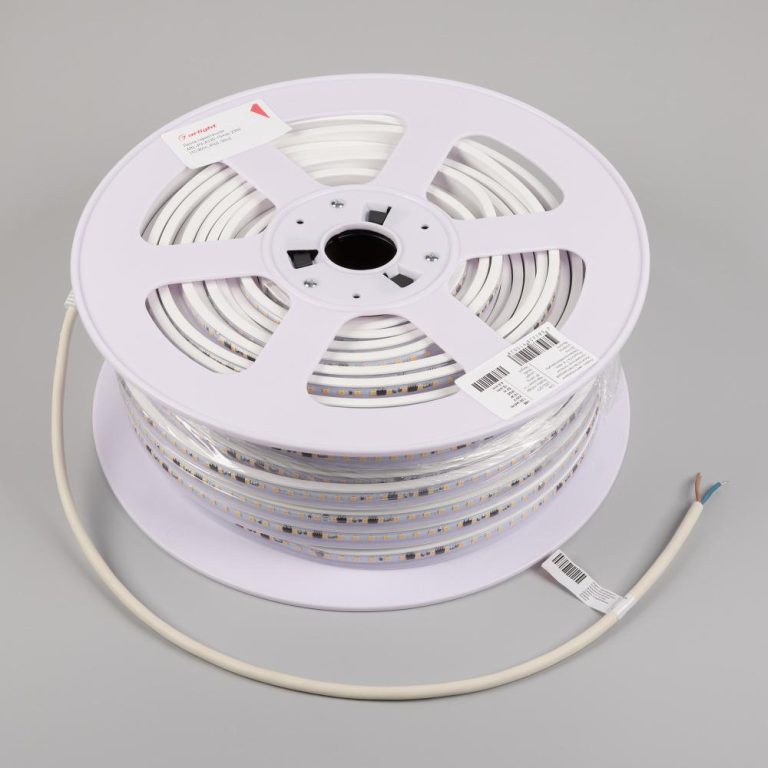 Светодиодная герметичная лента Arlight ARL-PV-A120-15mm 230V Warm2700 (15 W/m, IP65, 30m) 054705