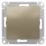 Выключатель 1-клавишный 2-полюсный Systeme Electric AtlasDesign ATN000521