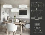 Подвесная люстра Ambrella Light Acrylica FA6206