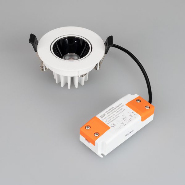 Встраиваемый светильник Arlight MS-Forecast-Built-Turn-R102-12W Warm3000 035449 Встраиваемый светильник Arlight MS-Forecast-Built-Turn-R102-12W Warm3000 035449