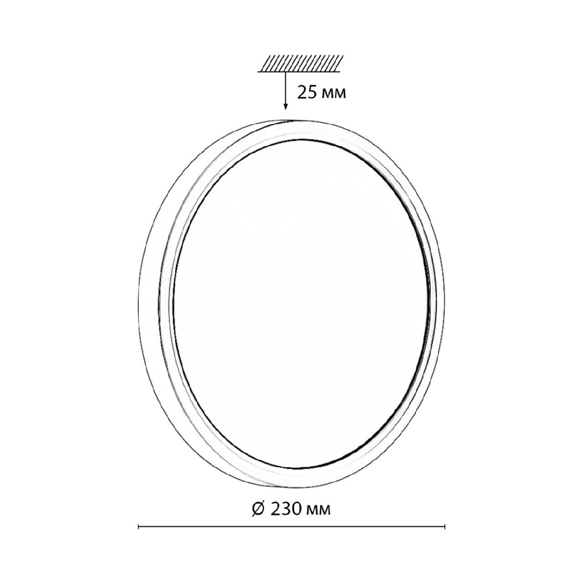 Настенно-потолочный светильник Sonex Omega white 7661/18L Настенно-потолочный светильник Sonex Omega white 7661/18L