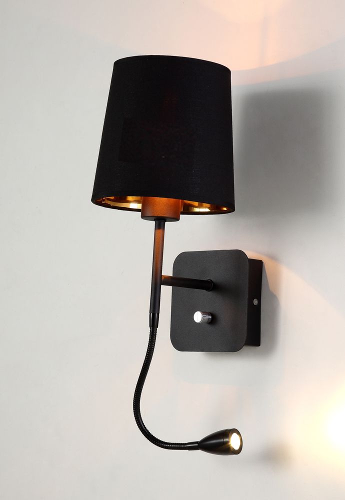 Бра Crystal Lux Pablo AP2 Black/Black-Gold Бра Crystal Lux Pablo AP2 Black/Black-Gold